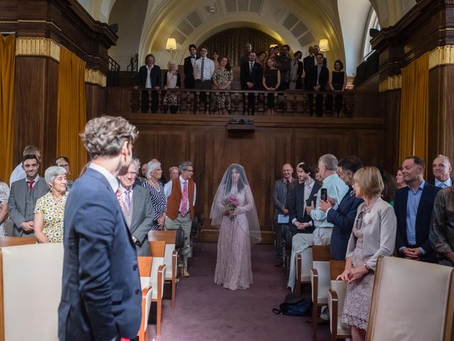 Emel and Oliver's Wedding in London - East, East London 37