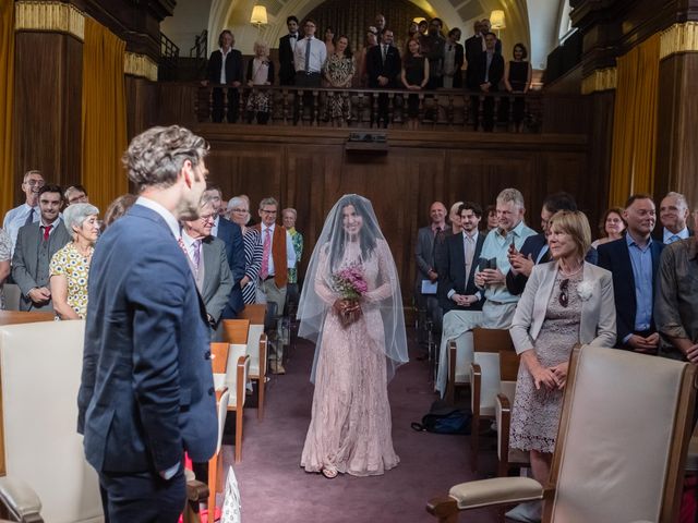 Emel and Oliver's Wedding in London - East, East London 38