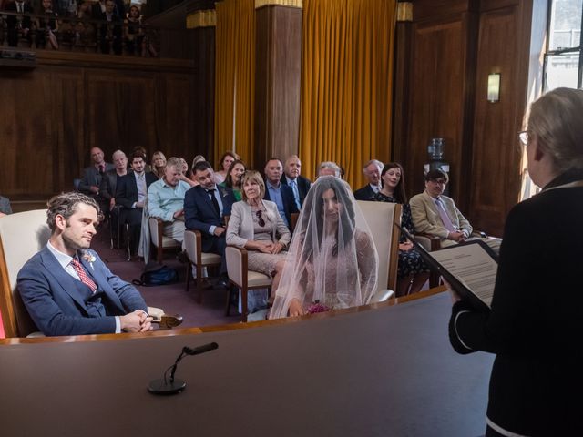 Emel and Oliver's Wedding in London - East, East London 41