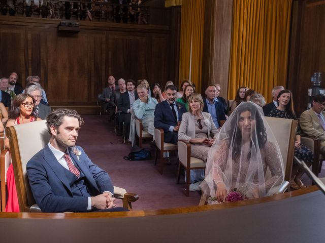 Emel and Oliver's Wedding in London - East, East London 43