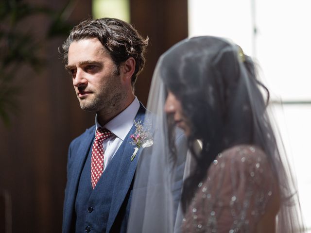 Emel and Oliver's Wedding in London - East, East London 51