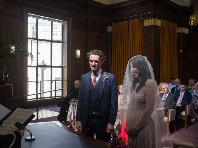 Emel and Oliver's Wedding in London - East, East London 53