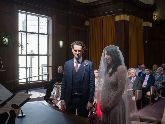 Emel and Oliver's Wedding in London - East, East London 54