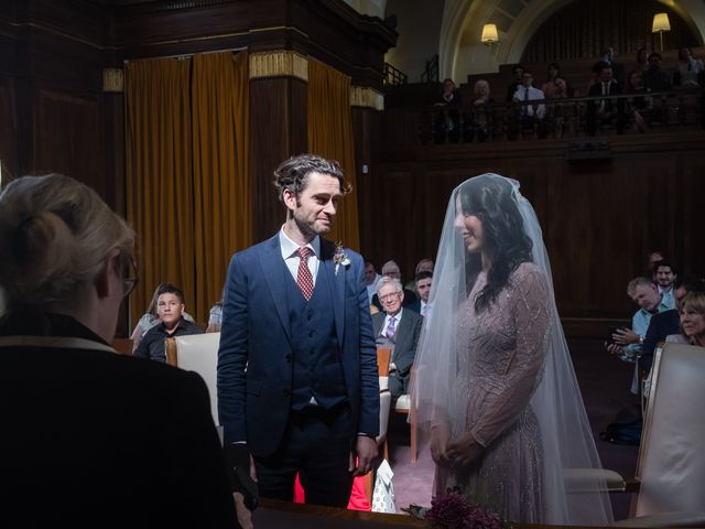 Emel and Oliver's Wedding in London - East, East London 56
