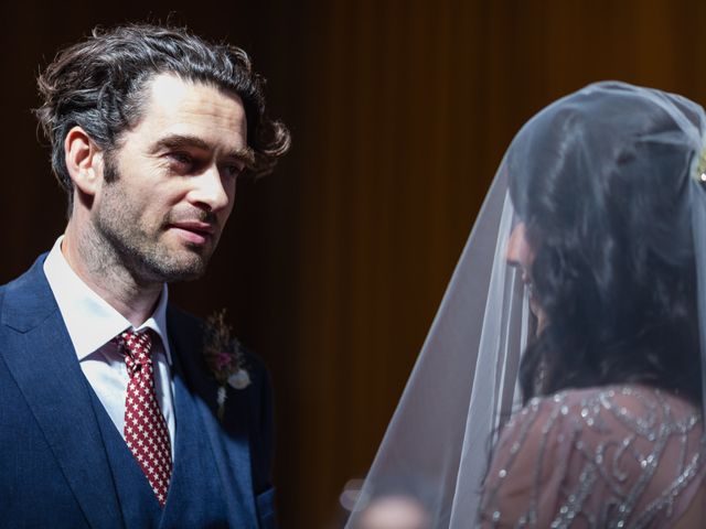 Emel and Oliver's Wedding in London - East, East London 57