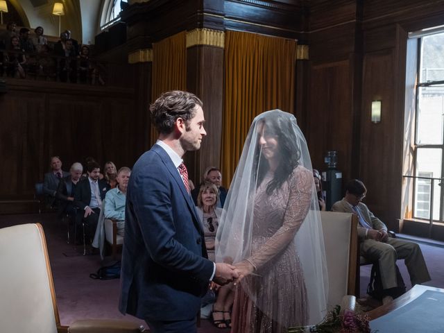 Emel and Oliver's Wedding in London - East, East London 62
