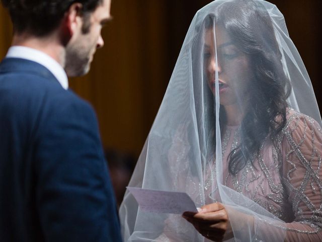 Emel and Oliver's Wedding in London - East, East London 71
