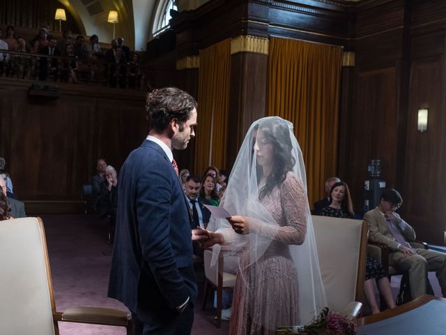 Emel and Oliver's Wedding in London - East, East London 73