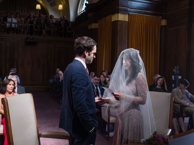 Emel and Oliver's Wedding in London - East, East London 74