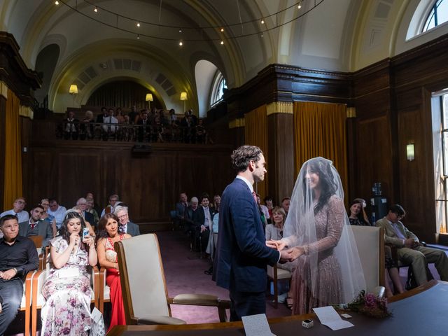 Emel and Oliver's Wedding in London - East, East London 76