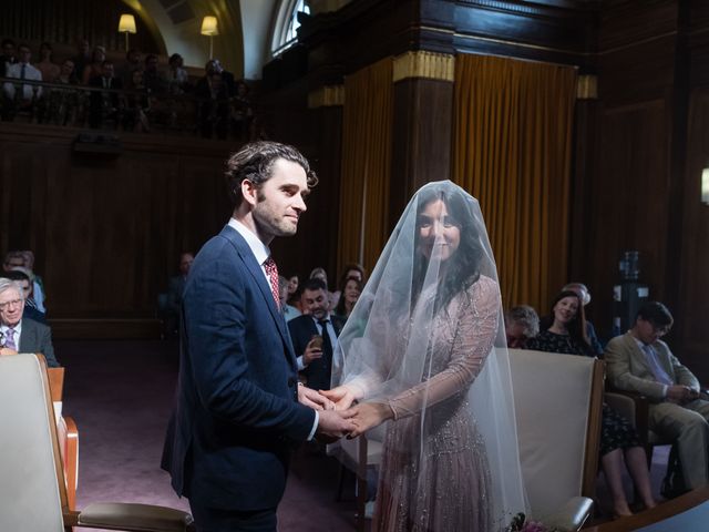 Emel and Oliver's Wedding in London - East, East London 77