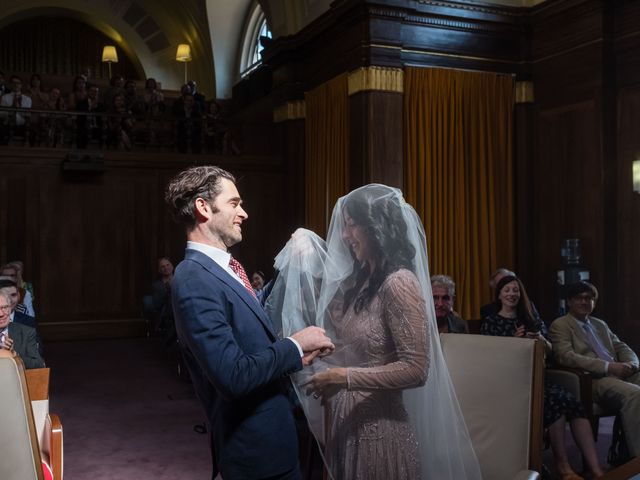 Emel and Oliver's Wedding in London - East, East London 78