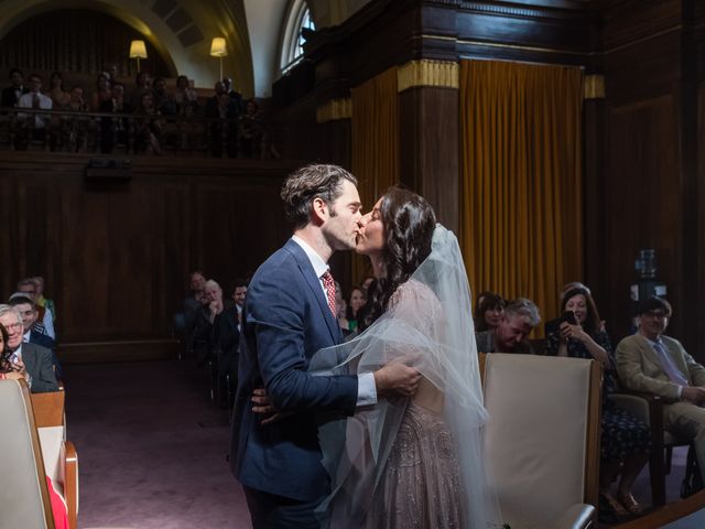 Emel and Oliver's Wedding in London - East, East London 80