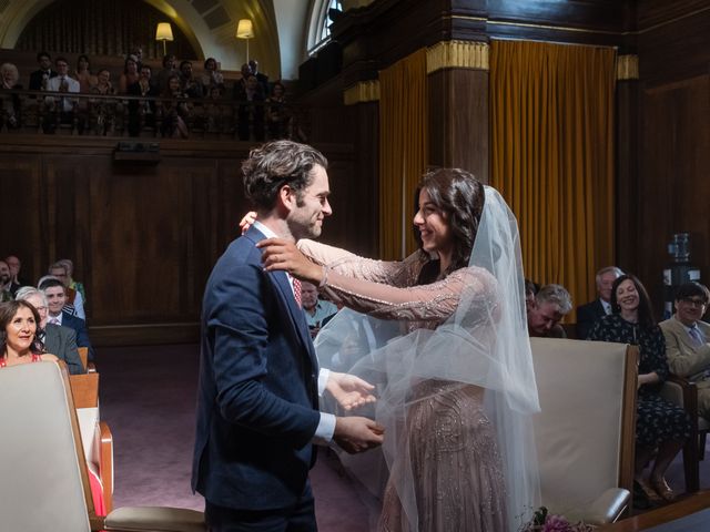 Emel and Oliver's Wedding in London - East, East London 81
