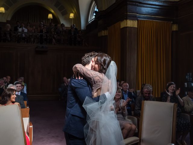 Emel and Oliver's Wedding in London - East, East London 82