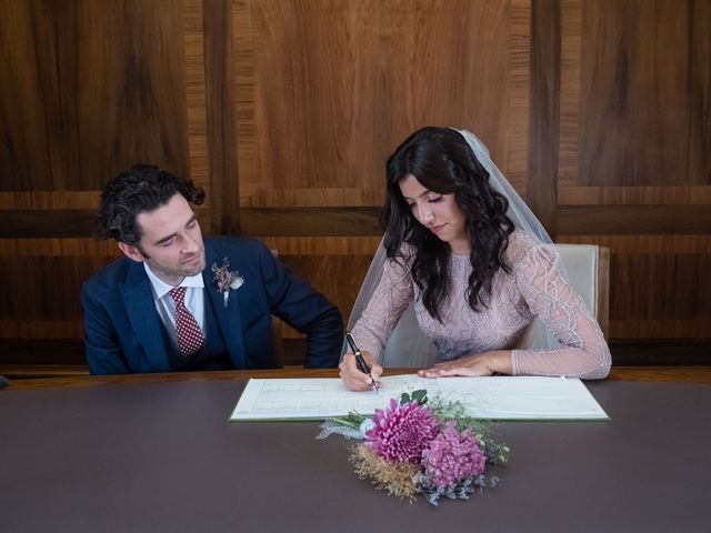 Emel and Oliver's Wedding in London - East, East London 87
