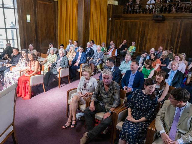 Emel and Oliver's Wedding in London - East, East London 90