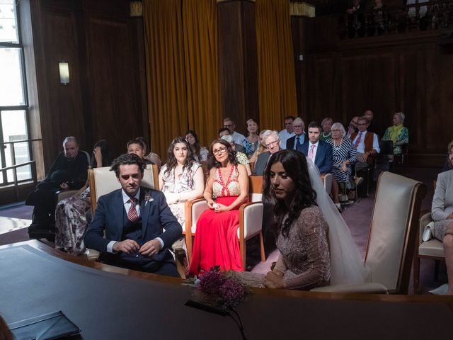 Emel and Oliver's Wedding in London - East, East London 92