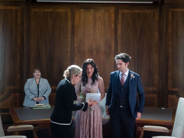 Emel and Oliver's Wedding in London - East, East London 96
