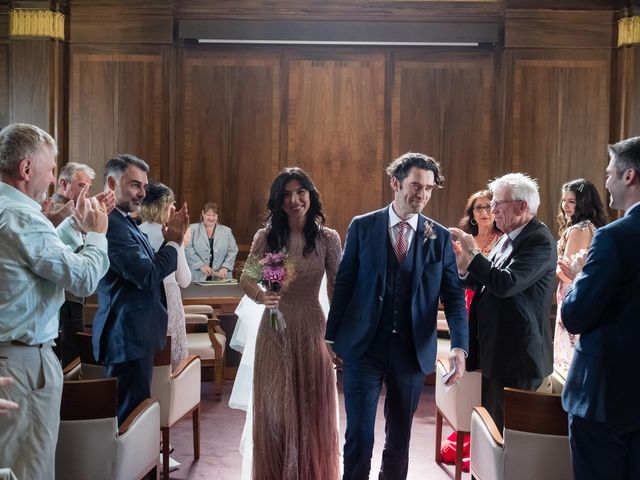 Emel and Oliver's Wedding in London - East, East London 99