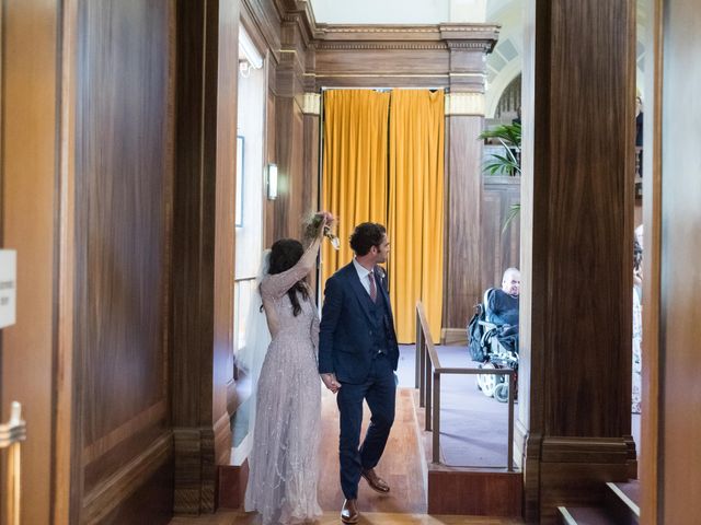Emel and Oliver's Wedding in London - East, East London 102