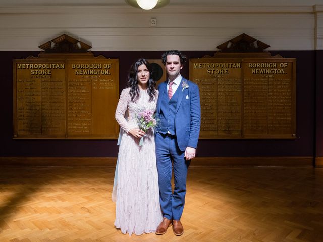 Emel and Oliver's Wedding in London - East, East London 110