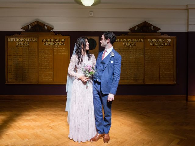Emel and Oliver's Wedding in London - East, East London 111