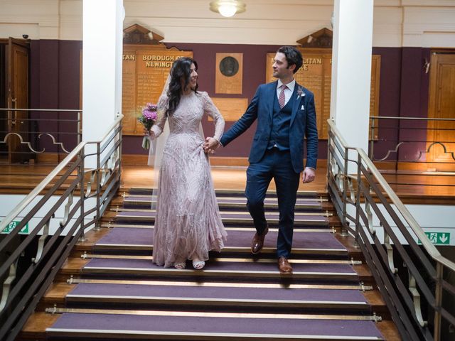 Emel and Oliver's Wedding in London - East, East London 119