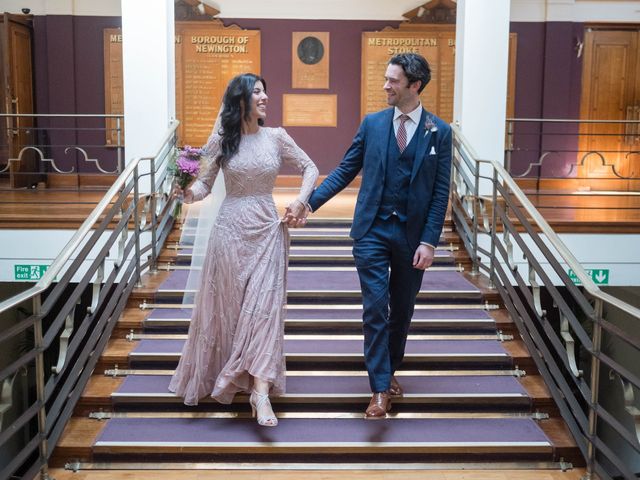 Emel and Oliver's Wedding in London - East, East London 120