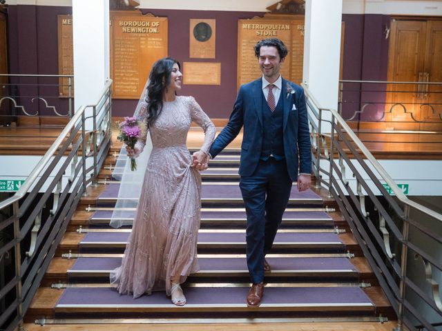 Emel and Oliver's Wedding in London - East, East London 121