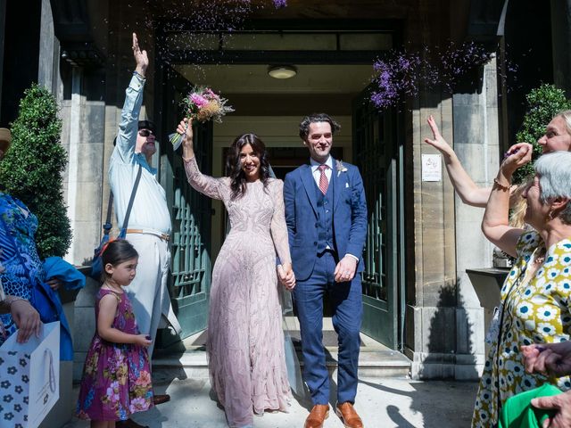 Emel and Oliver's Wedding in London - East, East London 122