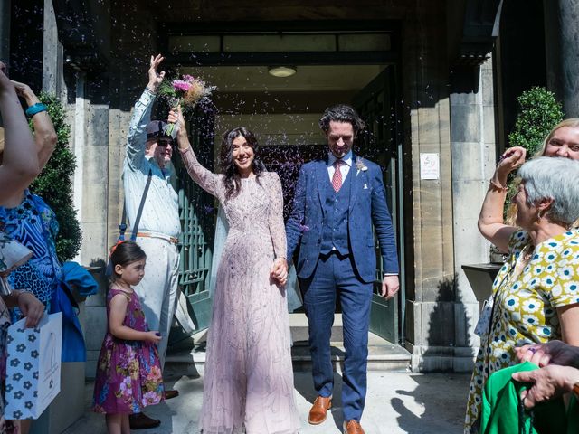 Emel and Oliver's Wedding in London - East, East London 124