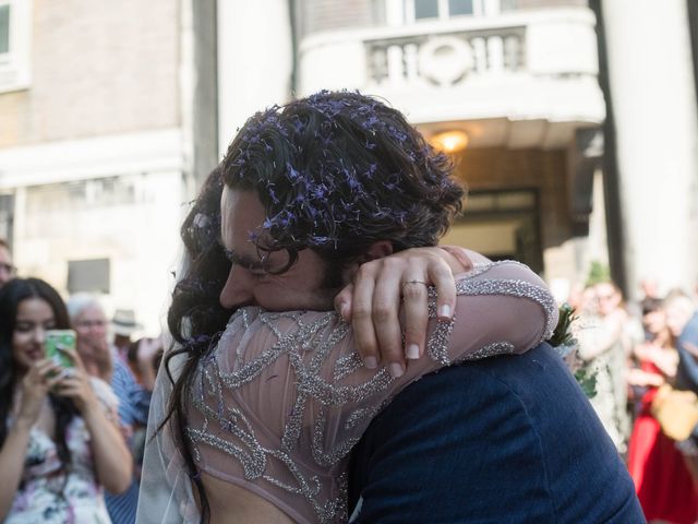 Emel and Oliver's Wedding in London - East, East London 130