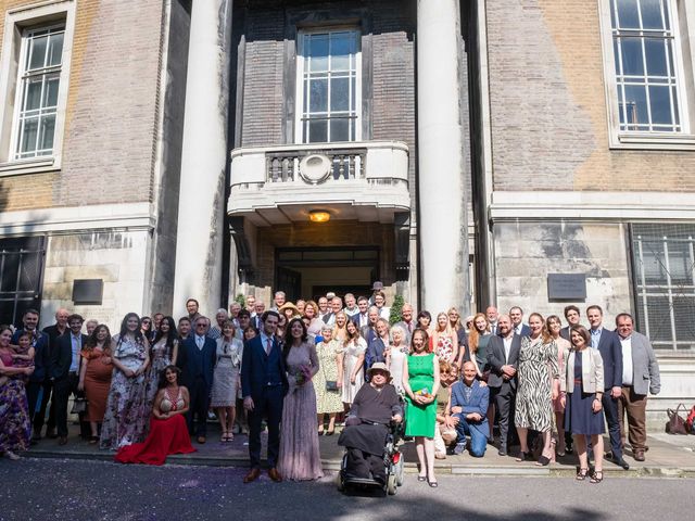 Emel and Oliver's Wedding in London - East, East London 131