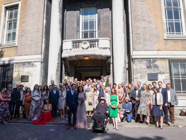 Emel and Oliver's Wedding in London - East, East London 132