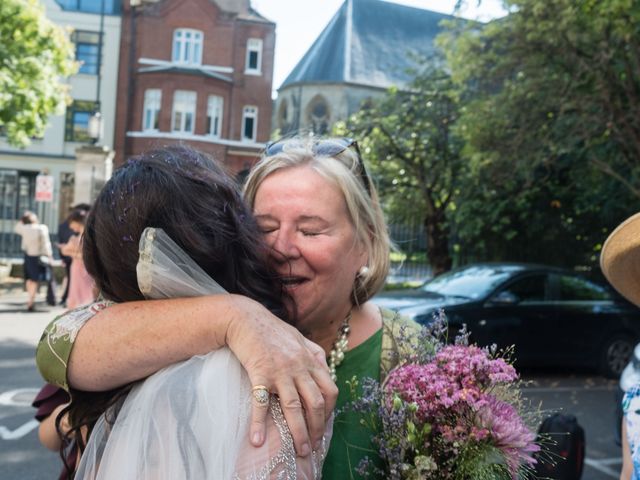 Emel and Oliver's Wedding in London - East, East London 143
