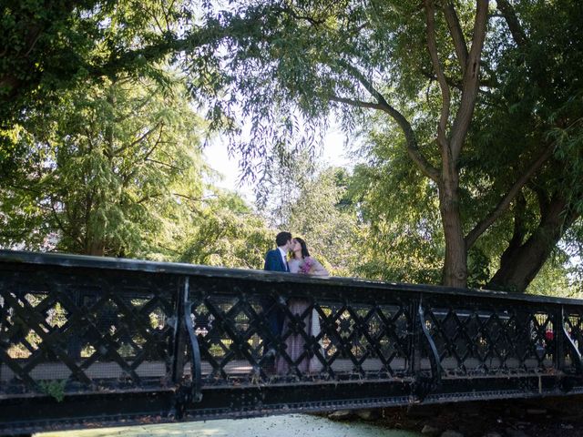 Emel and Oliver's Wedding in London - East, East London 148