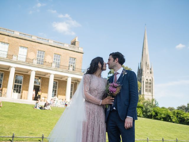 Emel and Oliver's Wedding in London - East, East London 162