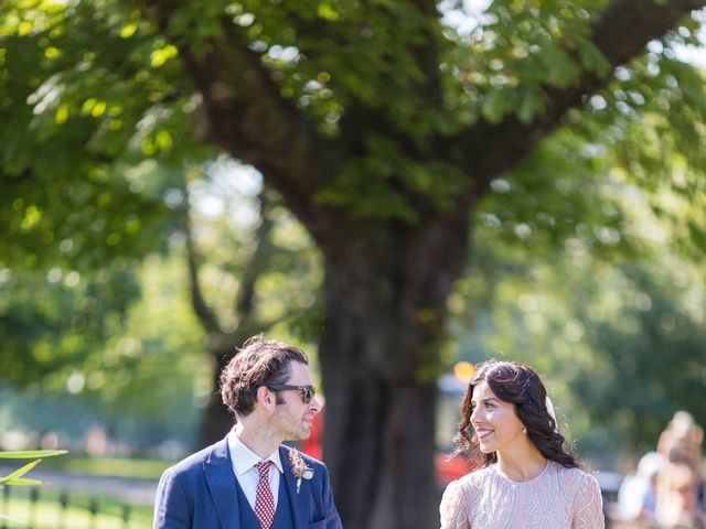 Emel and Oliver's Wedding in London - East, East London 181