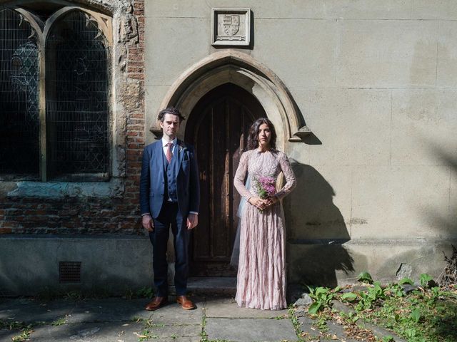 Emel and Oliver's Wedding in London - East, East London 200
