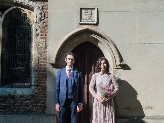 Emel and Oliver's Wedding in London - East, East London 201