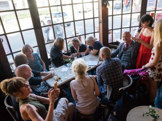 Emel and Oliver's Wedding in London - East, East London 208