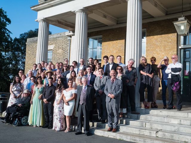 Emel and Oliver's Wedding in London - East, East London 267