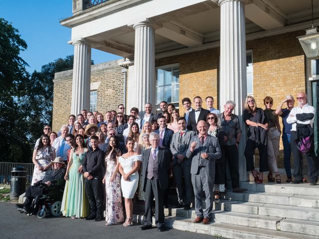 Emel and Oliver's Wedding in London - East, East London 268