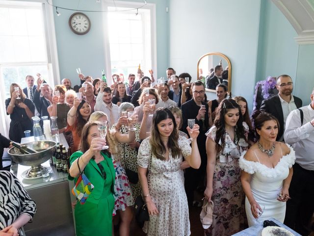 Emel and Oliver's Wedding in London - East, East London 315