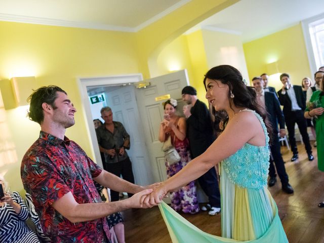 Emel and Oliver's Wedding in London - East, East London 336