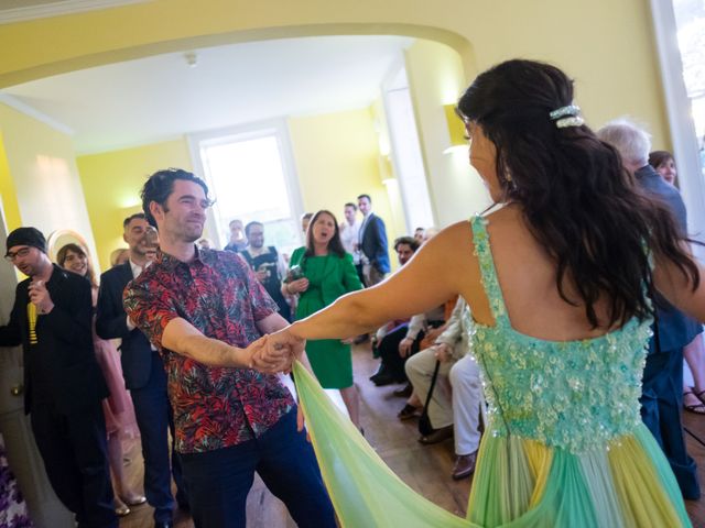 Emel and Oliver's Wedding in London - East, East London 337