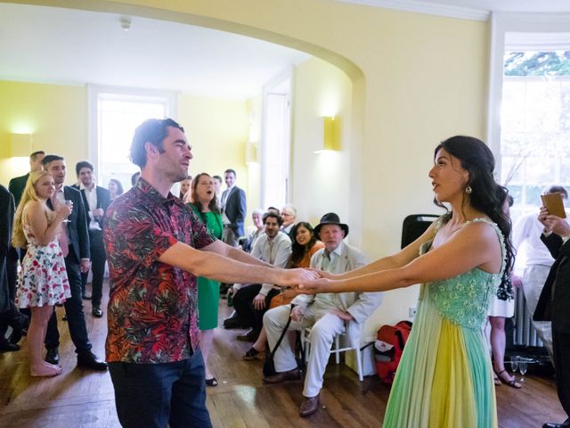 Emel and Oliver's Wedding in London - East, East London 342