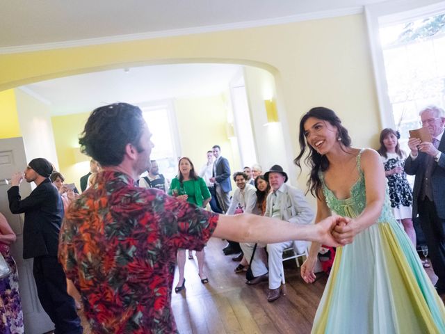 Emel and Oliver's Wedding in London - East, East London 343