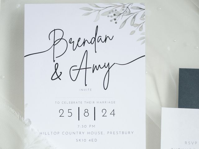Brendan and Amy&apos;s Wedding in Macclesfield, Cheshire 6